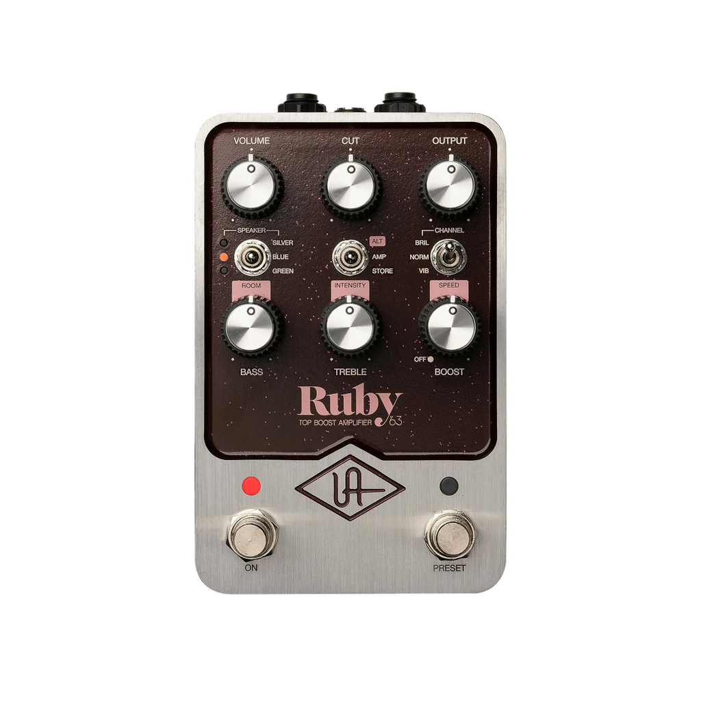 Universal Audio UAFX Ruby '63 Top Boost Amplifier